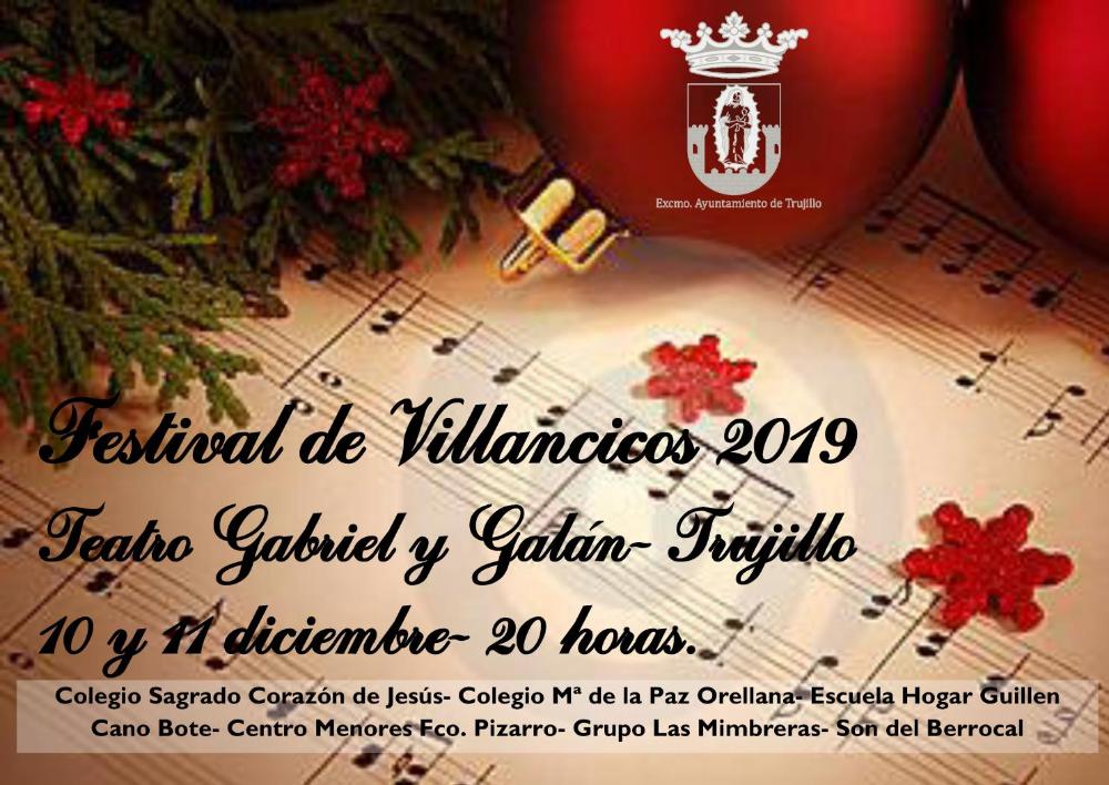Imagen Festival de Villancicos 2019 - Teatro Gabriel y Galán - 10 y 11 de Diciembre - 20:00 Horas.