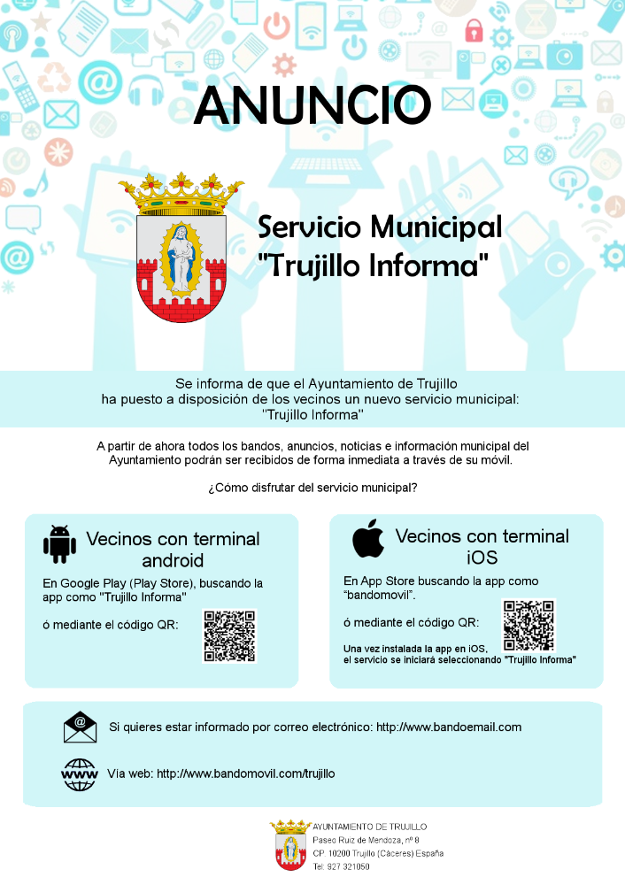 Imagen APLICACIÓN 'TRUJILLO INFORMA'